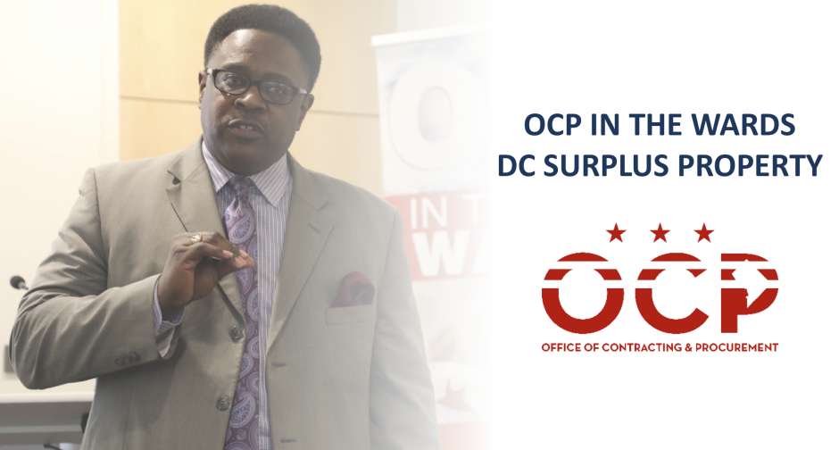 OCP in the Wards: DC Surplus Property